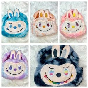 Handbag/Crossbody Colorful Labubu Monster Face Kids Bag